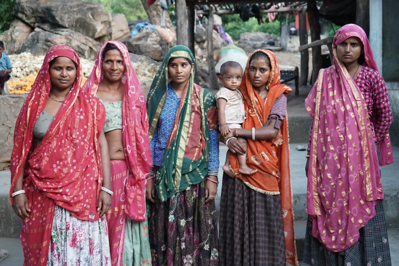 Women artisans working