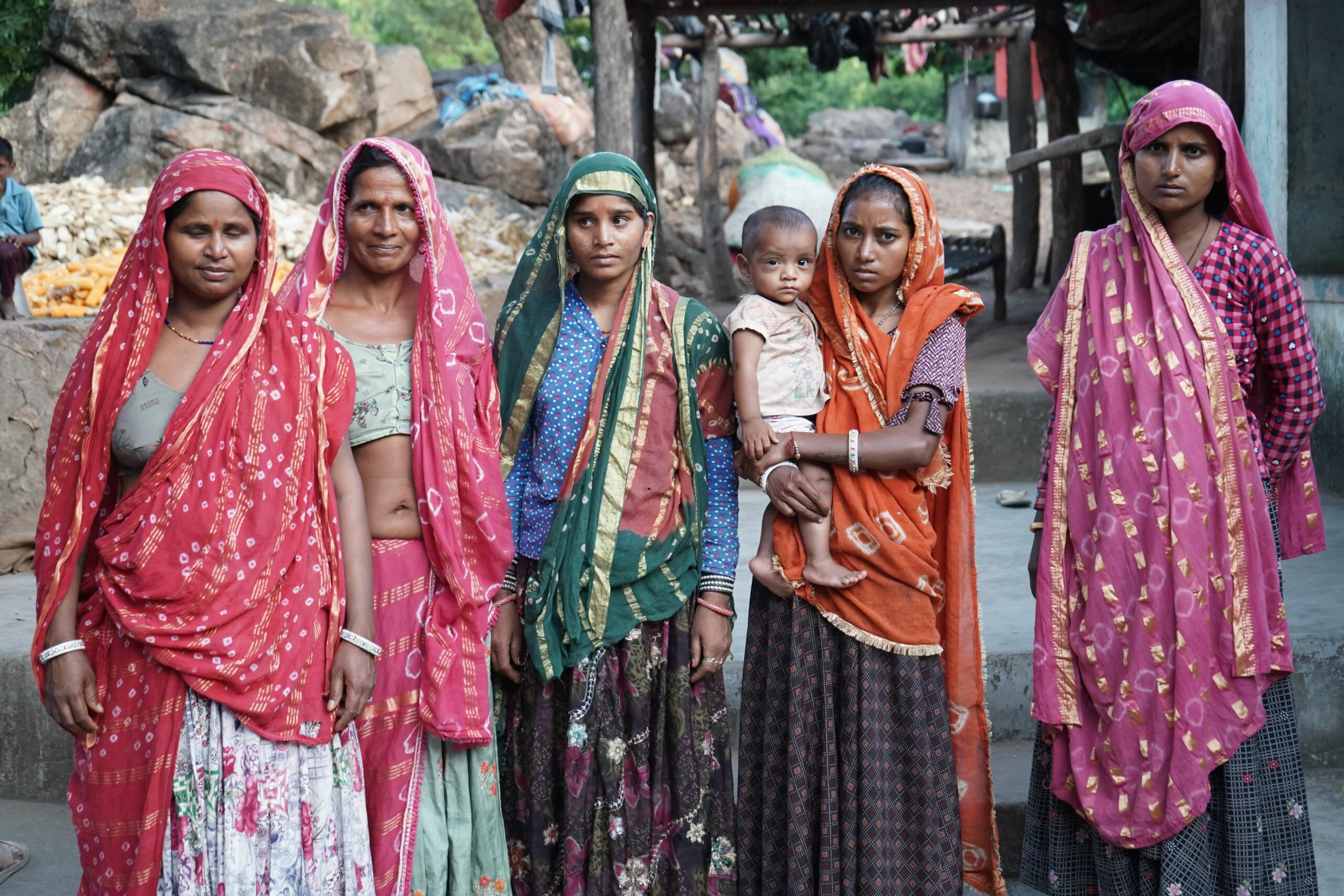 Women artisans working