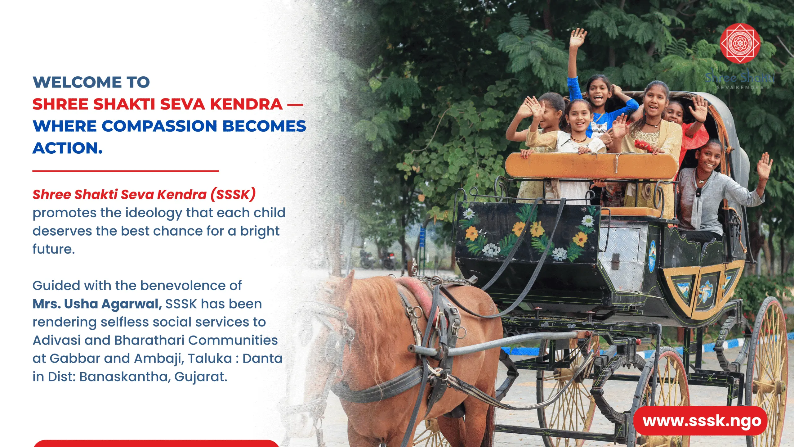 Shree Shakti Seva Kendra | NGO in Ahmedabad | Ambaji | Gujarat