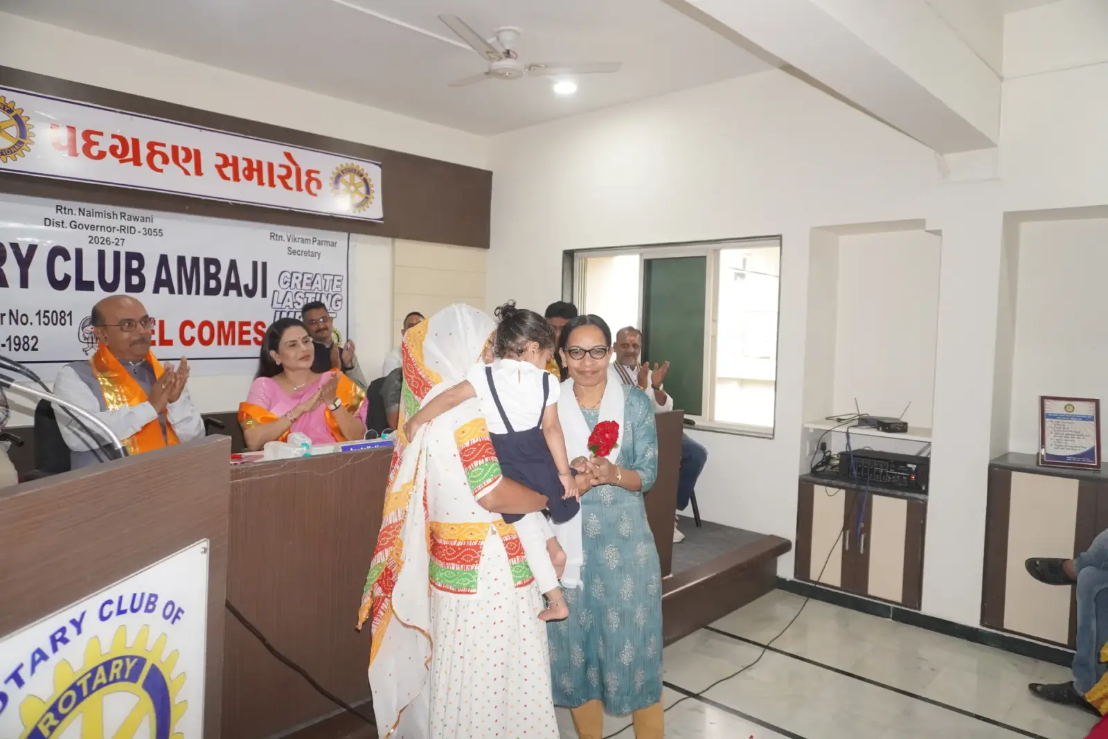 SSSK Founder Usha Agarwal receives Honorary Rotary Recognition for 2026–2027